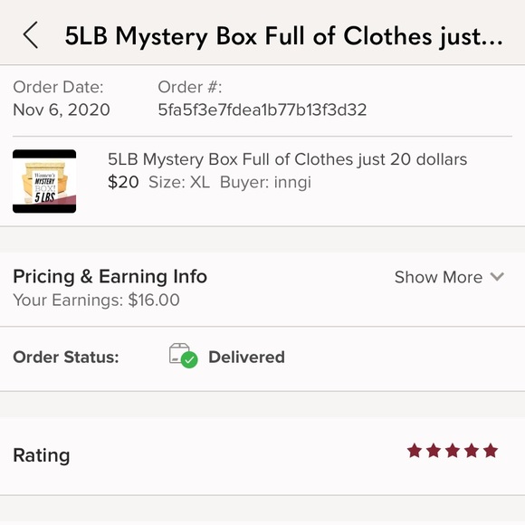 5 Stars 5LB Mystery Box Full of Clothes/ goodies / treasure 30 dollars - Picture 2 of 8